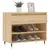 Produktbild 3 för Skohylla sonoma-ek 70x36x60 cm konstruerat trä