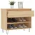 Produktbild 4 för Skohylla sonoma-ek 70x36x60 cm konstruerat trä