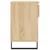 Produktbild 7 för Skohylla sonoma-ek 70x36x60 cm konstruerat trä