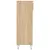 Produktbild 7 för Skohylla sonoma-ek 40x36x105 cm konstruerat trä