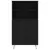 Produktbild 6 för Högskåp svart 60x36x110 cm konstruerat trä