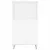 Produktbild 6 för Högskåp vit högglans 60x36x110 cm konstruerat trä