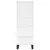 Produktbild 5 för Högskåp vit 40x36x110 cm konstruerat trä