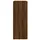 Väggskåp brun ek 69,5x34x90 cm konstruerat trä