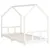 Produktbild 3 för Sängram för barn vit 90x190 cm massiv furu