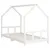 Produktbild 6 för Sängram för barn vit 90x190 cm massiv furu