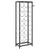 Produktbild 5 för Vinställ för 27 flaskor svart 34x18x100 cm smidesjärn