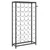 Produktbild 5 för Vinställ för 45 flaskor svart 54x18x100 cm smidesjärn