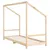 Produktbild 7 för Sängram för barnsäng 2x(80x200) cm massiv furu