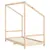 Produktbild 7 för Sängram för barnsäng 2x(80x160) cm massiv furu