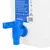 Produktbild 5 för Vattenbehållare med kran transparent 10 L plast