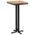 Produktbild 3 för Barbord 55x55x110 cm massiv återvunnen teak