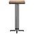 Produktbild 4 för Barbord 55x55x110 cm massiv återvunnen teak