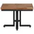 Produktbild 4 för Soffbord 55x55x40 cm massiv återvunnen teak