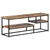 Produktbild 9 för Tv-bänk 110x30x39 cm massiv återvunnen teak