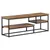 Produktbild 10 för Tv-bänk 110x30x39 cm massiv återvunnen teak