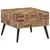 Produktbild 3 för Soffbord grå 55x55x40 cm massiv återvunnen teak
