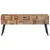 Produktbild 2 för Bänk 110x35x45 cm massiv återvunnen teak