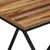 Produktbild 4 för Sidobord 2 st massiv återvunnen teak