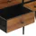 Konsolbord med lådor 116x30x76 cm massiv återvunnen teak