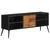 Produktbild 11 för Tv-bänk 112x31x45 cm massiv återvunnen teak