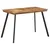 Produktbild 9 för Matbord 120x62x76 cm massiv teak