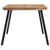 Produktbild 3 för Matbord 148x97x76 cm massiv teak
