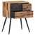 Produktbild 2 för Sängbord 47x31,5x60 cm massiv teak