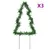 Produktbild 2 för Julträd 3 st med spett 50 LEDs 30 cm