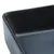Produktbild 7 för Handfat svart rektangulär 46x35,5x13 cm keramik