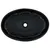 Produktbild 6 för Handfat svart oval 59x40x15 cm keramik