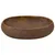 Produktbild 4 för Handfat brun oval 59x40x15 cm keramik