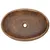 Produktbild 6 för Handfat brun oval 59x40x15 cm keramik