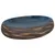 Produktbild 2 för Handfat brun och blå oval 59x40x15 cm keramik