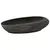 Produktbild 2 för Handfat grå och svart oval 59x40x14 cm keramik