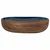 Produktbild 3 för Handfat brun och blå oval 59x40x14 cm keramik