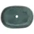 Produktbild 6 för Handfat turkos oval 59x40x14 cm keramik