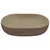 Produktbild 4 för Handfat sand och brun oval 59x40x14 cm keramik