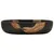 Produktbild 3 för Handfat svart oval 59x40x14 cm keramik