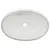 Produktbild 6 för Handfat vit oval 59x40x15 cm keramik