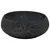 Produktbild 5 för Handfat svart oval 59x40x15 cm keramik