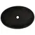 Produktbild 6 för Handfat svart oval 59x40x15 cm keramik