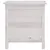Produktbild 4 för Dynbox vit 50x49x56,5 cm massivt granträ