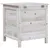 Produktbild 6 för Dynbox vit 50x49x56,5 cm massivt granträ