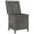 Produktbild 3 för Dynbox antracit 50x49x56,5 cm massivt granträ