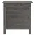 Produktbild 4 för Dynbox antracit 50x49x56,5 cm massivt granträ