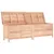 Produktbild 3 för Dynbox 198,5x50x56,5 cm massivt granträ