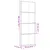 Produktbild 9 för Innerdörr svart 76x201,5 cm härdat glas och aluminium slim
