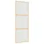 Produktbild 2 för Skjutdörr guld 76x205 cm frostat ESG-glas och aluminium