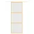 Produktbild 3 för Skjutdörr guld 76x205 cm frostat ESG-glas och aluminium
